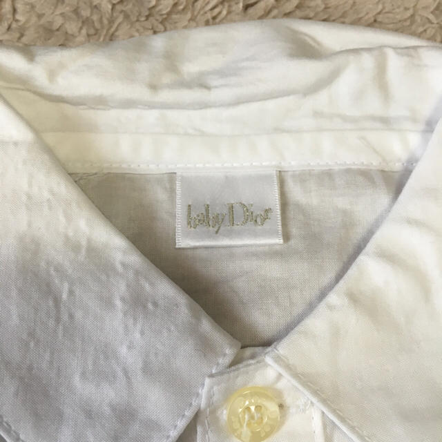 baby Dior(ベビーディオール)のbaby Dior♡半袖シャツ キッズ/ベビー/マタニティのキッズ服男の子用(90cm~)(ブラウス)の商品写真
