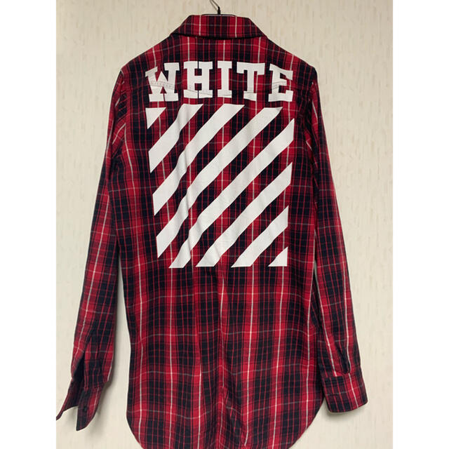 off white オフホワイト　チェックシャツ