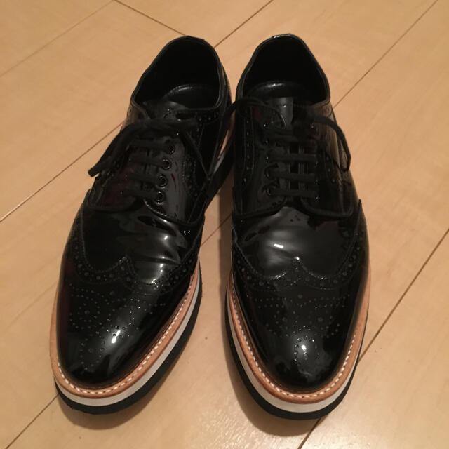 靴/シューズFROBS WING TIP leather shoes