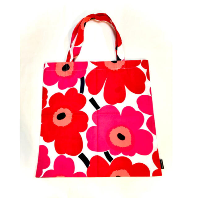 marimekko(マリメッコ)のマリメッコトート　ウニッコ　レッド レディースのバッグ(トートバッグ)の商品写真