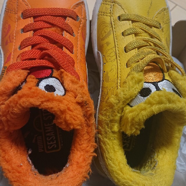 PUMA(プーマ)のPUMA プーマ SESAME STREETセサミストリートキッズスニーカー  キッズ/ベビー/マタニティのキッズ靴/シューズ(15cm~)(スニーカー)の商品写真