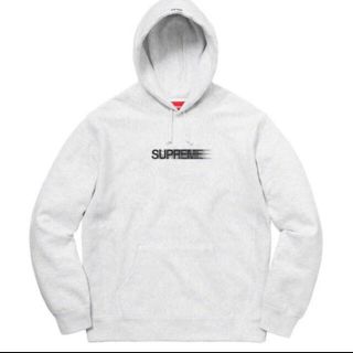 シュプリーム(Supreme)の【1度使用の美品】モーションロゴフーディー L(パーカー)