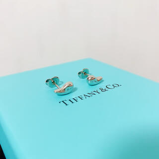 ティファニー(Tiffany & Co.)のプラチナ❤︎ティアドロップピアス(ピアス)