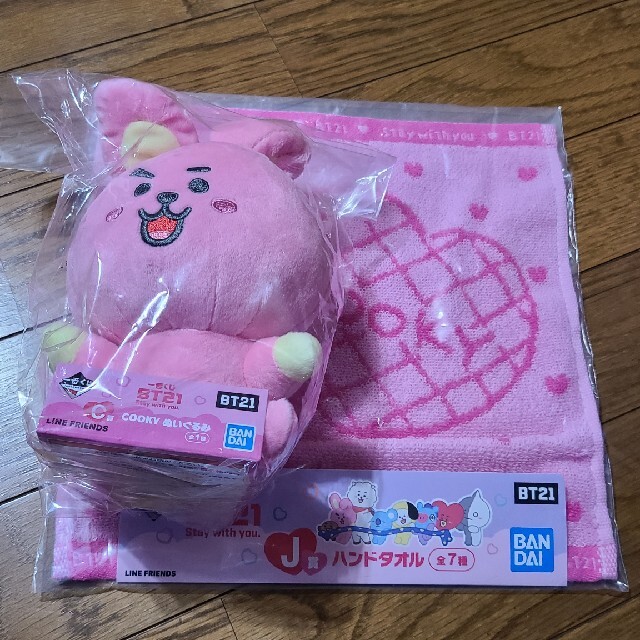 防弾少年団(BTS)(ボウダンショウネンダン)のかな様専用　BT21 一番くじ　COOKY エンタメ/ホビーのおもちゃ/ぬいぐるみ(キャラクターグッズ)の商品写真