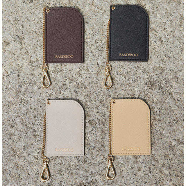 randeboo  RB chain card case レディースのファッション小物(名刺入れ/定期入れ)の商品写真