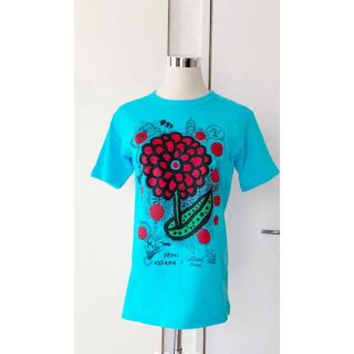 ジャニーズ(Johnny's)の嵐　24時間テレビ　大野智さんと草間弥生さんコラボデザインTシャツ　Sサイズ(アイドルグッズ)