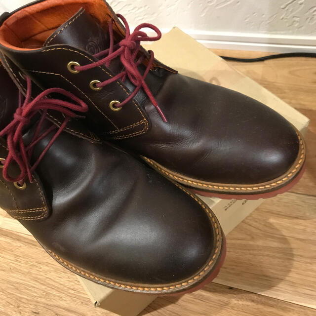 ダナー レザー チャッカブーツ 26.0cm メンズ ブラウン D0023 ダナー チャッカブーツ DANNER メンズ ブラウン