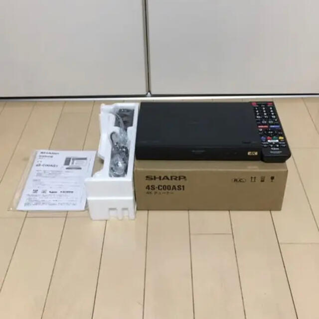SHARP - SHARP 4Kチューナー 4S-C00AS1の通販 by Roh-ko's shop｜シャープならラクマ