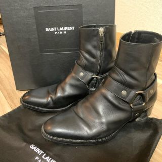 サンローラン(Saint Laurent)のサンローラン　リングブーツ　41(ブーツ)