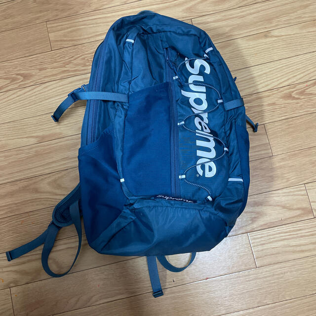Supreme - 17SS supreme backpack ブルーの通販 by つー。's shop ...