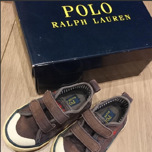 POLO RALPH LAUREN(ポロラルフローレン)のPOLO ラルフローレン ポロ 12.0  12cm スニーカー 靴 キッズ/ベビー/マタニティのベビー靴/シューズ(~14cm)(スニーカー)の商品写真