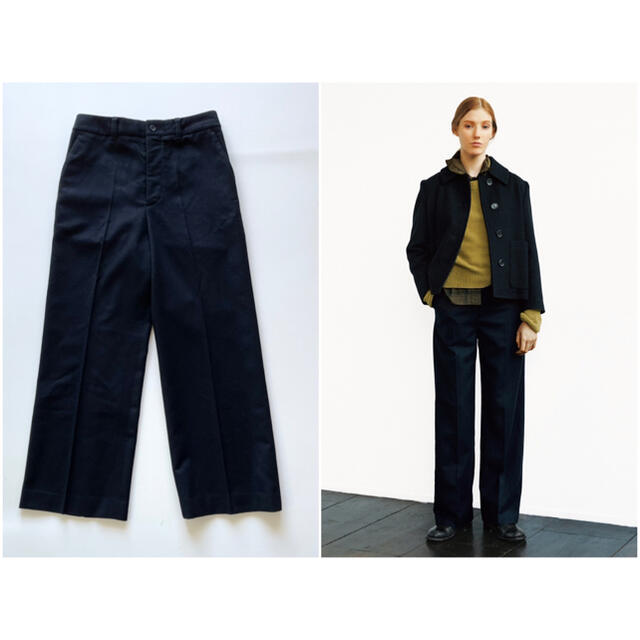 LOOK掲載 マーガレットハウエル SOFT FLANNEL ワイドパンツ 2 | フリマアプリ ラクマ