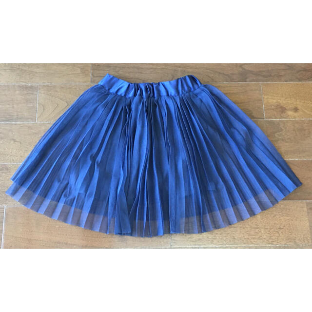 COMME CA FILLE 女の子用 チュールスカート 紺色 キッズ/ベビー/マタニティのキッズ服女の子用(90cm~)(スカート)の商品写真