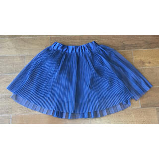 COMME CA FILLE 女の子用 チュールスカート 紺色(スカート)
