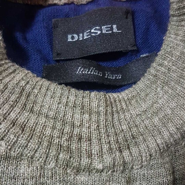 DIESEL(ディーゼル)のディーゼル ニット Ｓ イタリア製 メンズのトップス(ニット/セーター)の商品写真