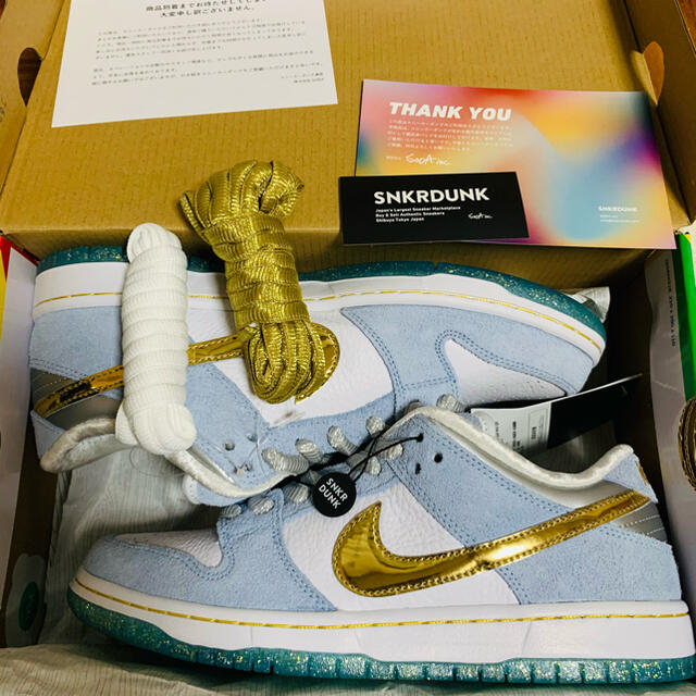 新作揃え NIKE - NIKE SB×SEAN CLIVER dank low 27 スニーカー