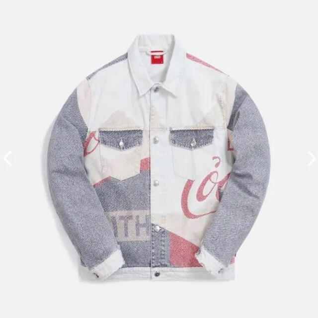 Supreme(シュプリーム)のKITH COCA-COLA MOUNTAINS DENIM JACKET M メンズのジャケット/アウター(Gジャン/デニムジャケット)の商品写真