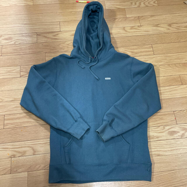 supreme smalllogo hoodie L