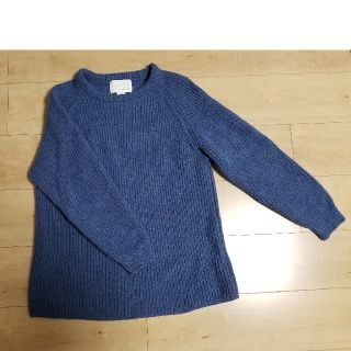 ナナミカ(nanamica)の【期間限定値下中】ナナミカ ニット　XS　ブルー(ニット/セーター)