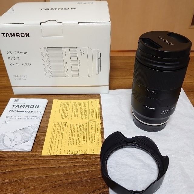 TAMRON 28-75mm F/2.8 Di Ⅲ RXD SONY Eマウント