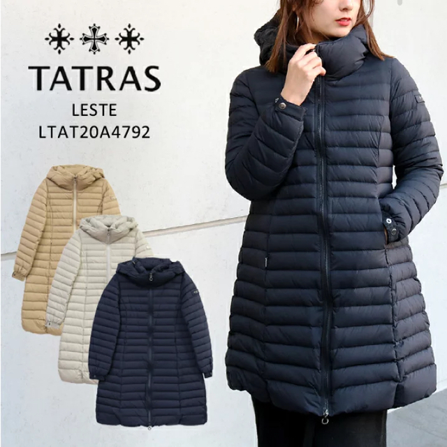 今季1回のみ着用美品タトラス レステ TATRAS LESTE  ダウンコートレディース