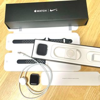 アップルウォッチ(Apple Watch)のApple Watch Series4 NIKE 40mm GPS ブラック(その他)