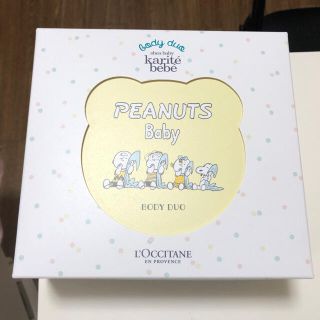 ロクシタン(L'OCCITANE)の【値下げ】ロクシタン　SNOOPY シアベイビーボディデュオ　限定品(その他)