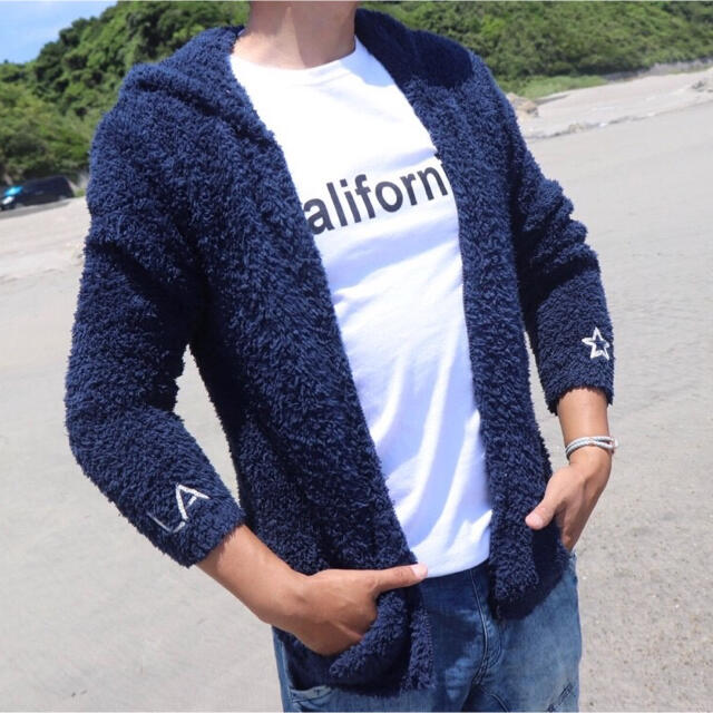 gelato pique(ジェラートピケ)のふわもこコーデ☆LUSSO SURF 刺繍ボアパーカー　Sサイズ　ベアフット レディースのトップス(パーカー)の商品写真