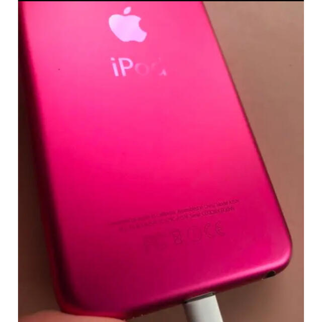 iPod touch(アイポッドタッチ)のiPod touch 64GB ピンク色　第6世代 スマホ/家電/カメラのオーディオ機器(ポータブルプレーヤー)の商品写真