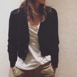nowos ニットカーディガン ブラック www.thegabrielmethod.com