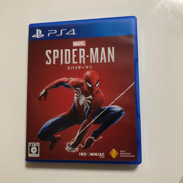 MARVEL(マーベル)のＰＳ4 スパイダーマン  エンタメ/ホビーのゲームソフト/ゲーム機本体(家庭用ゲームソフト)の商品写真