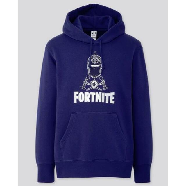 UNIQLO(ユニクロ)のLサイズ UNIQLO フォートナイト パーカ Fortnite ブルー メンズのトップス(パーカー)の商品写真