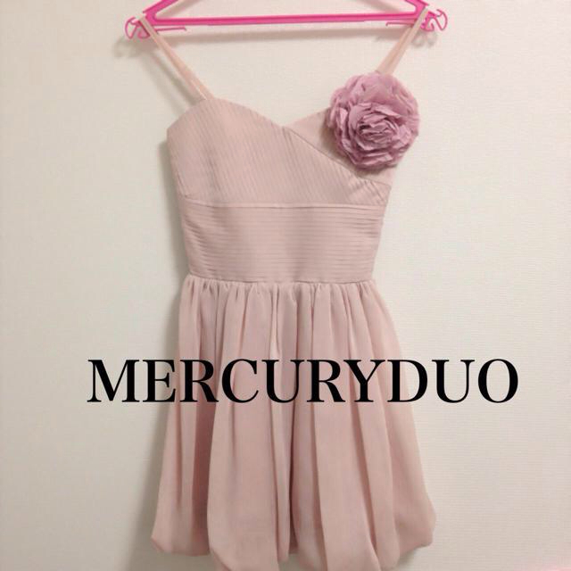 MERCURYDUO(マーキュリーデュオ)のMERCURYDUO ドレス レディースのワンピース(ミニワンピース)の商品写真