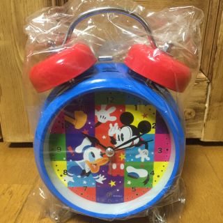 ディズニー(Disney)の新品＊ディズニー ミッキー 目覚まし時計(置時計)