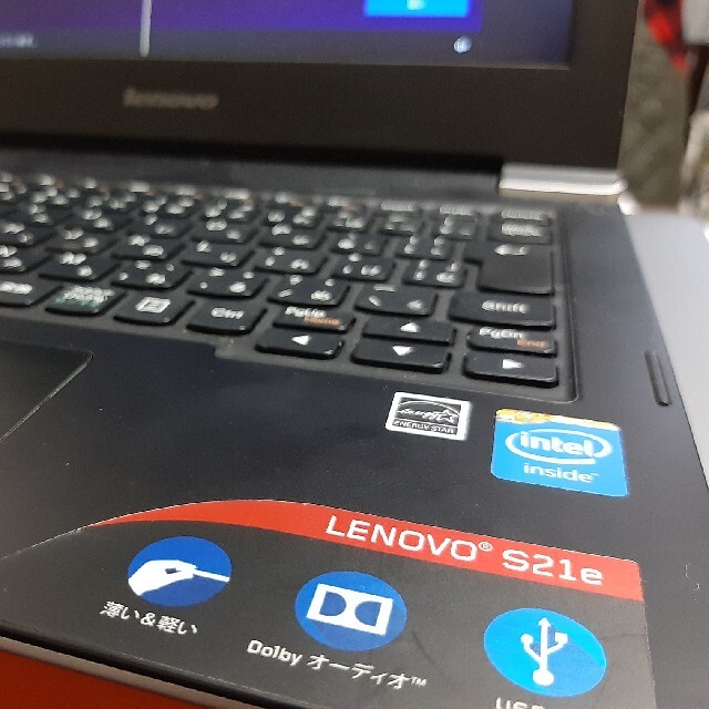 Lenovo(レノボ)のlenovo s21e スマホ/家電/カメラのPC/タブレット(ノートPC)の商品写真