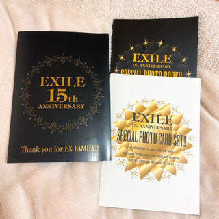 エグザイル トライブ(EXILE TRIBE)のEXILE 15th anniversary ポストカード付き(ミュージシャン)