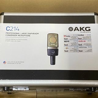 AKG C214 コンデンサーマイク　新品未開封品