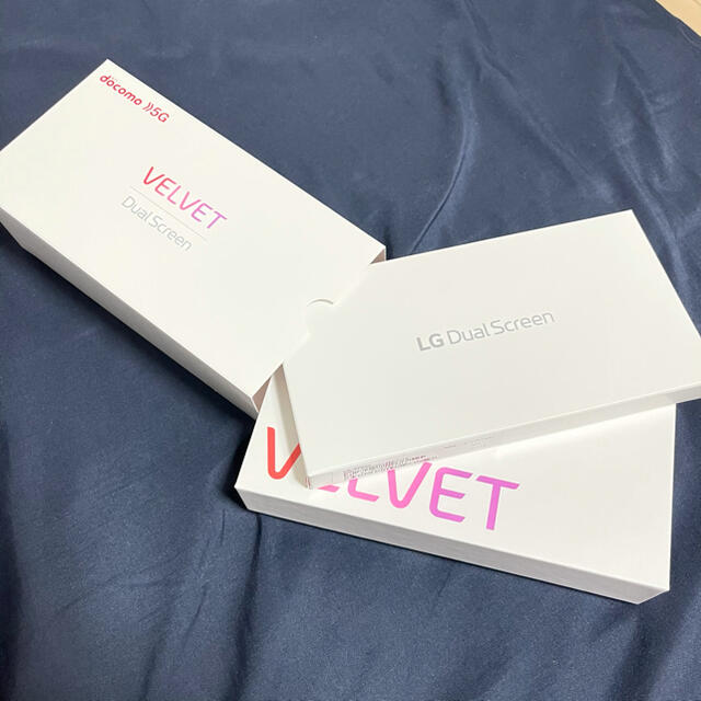 LG VELVET+DualScreen付き L-52A