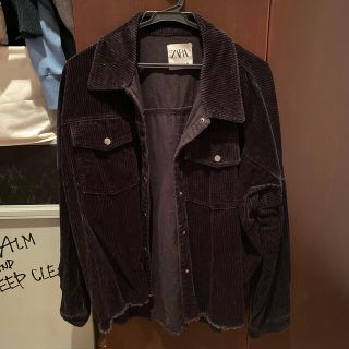 ザラ(ZARA)のZARA 切りっぱなしコーデュロイジャケット(Gジャン/デニムジャケット)