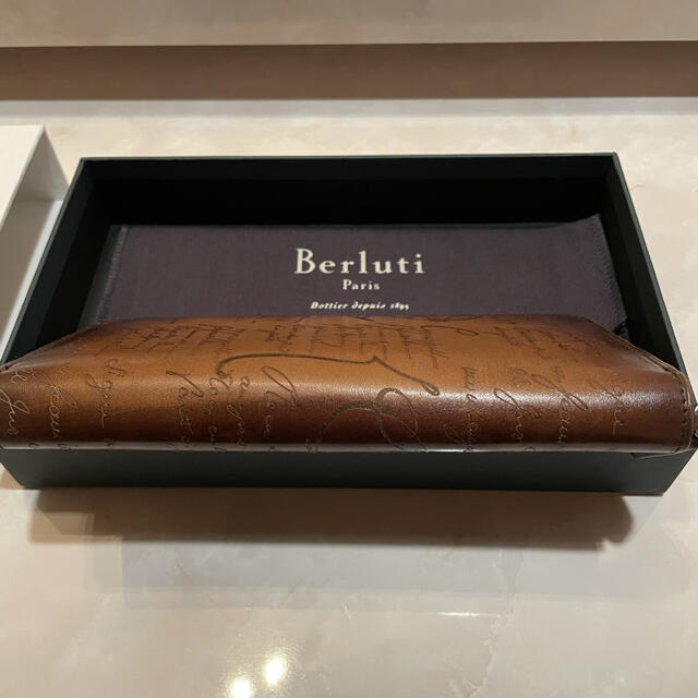 Berluti(ベルルッティ)のベルルッティイリュージョンパティーヌ財布 メンズのファッション小物(長財布)の商品写真