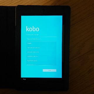 ラクテン(Rakuten)のKobo arc 7HD 16GBブラック(電子ブックリーダー)