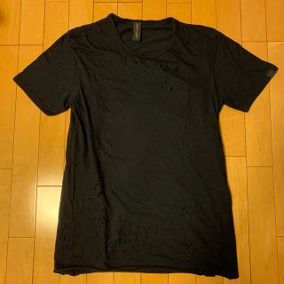 ミハラヤスヒロ(MIHARAYASUHIRO)のMIHARA YASUHIRO ダメージ フェイクレイヤードカットソー(Tシャツ/カットソー(半袖/袖なし))