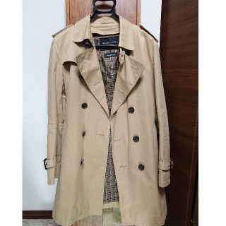 バーバリーブラックレーベル(BURBERRY BLACK LABEL)の【最終価格】バーバリー ブラックレーベル トレンチコート Lサイズ(トレンチコート)