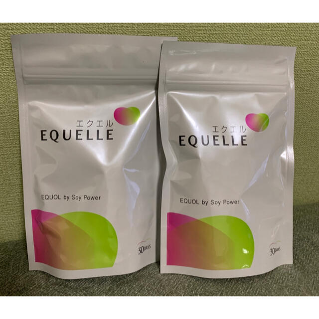 大塚製薬(オオツカセイヤク)の【未開封 新品】EQUELLE エクエル パウチ 2袋セット 食品/飲料/酒の健康食品(その他)の商品写真