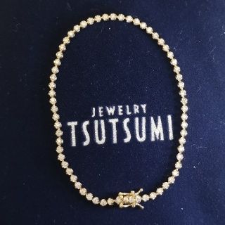 ジュエリーツツミ(JEWELRY TSUTSUMI)の《ジュエリーツツミ》K１８ YG １ct 💎 ダイヤモンド テニスブレスレット(ブレスレット/バングル)