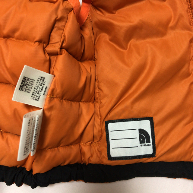 THE NORTH FACE(ザノースフェイス)のm様 美品☆ノースフェイス ダウンベスト 80 キッズ/ベビー/マタニティのベビー服(~85cm)(ジャケット/コート)の商品写真