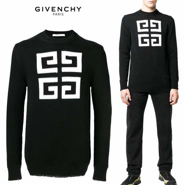 まとめ買いでお得 GIVENCHY ジバンシー カシミヤセーター 4G ロゴ