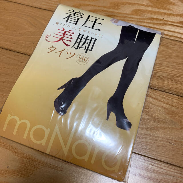 maNara(マナラ)の【新品】マナラ　着圧美脚タイツM レディースのレッグウェア(タイツ/ストッキング)の商品写真