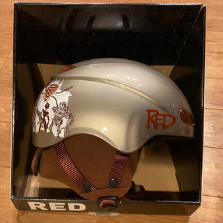 バートン(BURTON)のキッズサイズ　RED  buzzcap 比較的美品(アクセサリー)