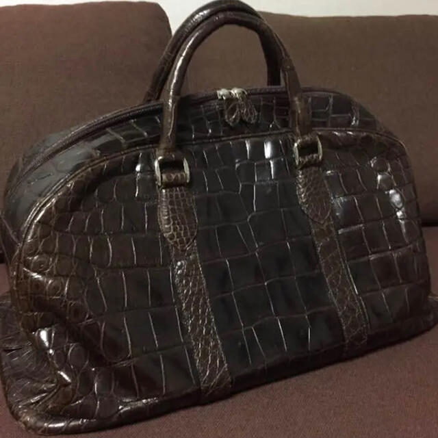 リアルクロコダイル ボストン-www.solomonmusyimi.com